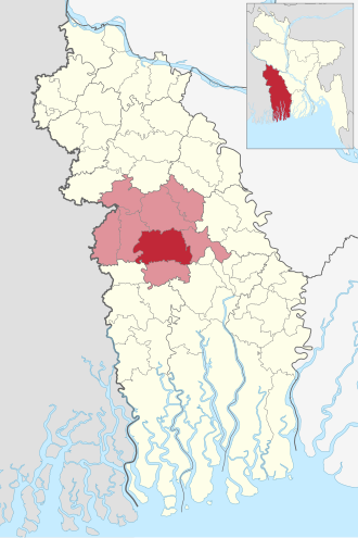 Location of Manirampur Upazila