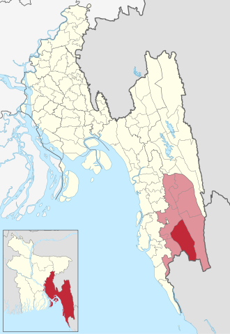 Location of Ali Kadam Upazila