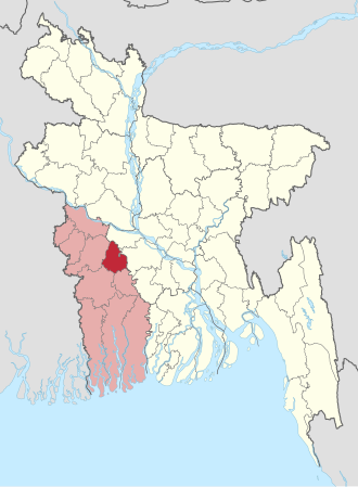 Location of Magura District