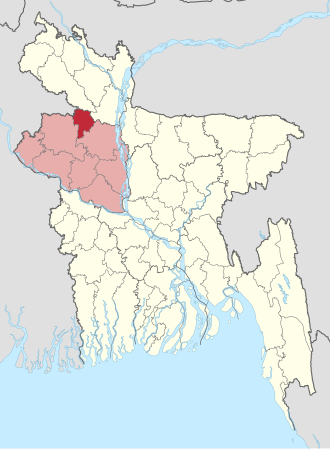 Location of Joypurhat District